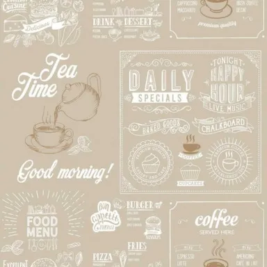 Купить Обои бумажные Мотылек-05, мотив, 0,53x10 м, Саратовские обои в интернет-магазине Akvilon.kz