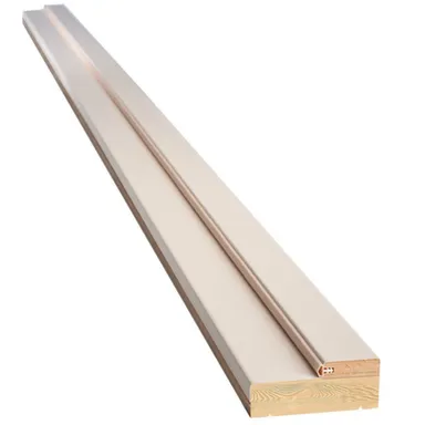 Купить Короб ДЕРЕВО магнолия -ПВХ Премиум (2050x80x32 мм) с уплотн. в интернет-магазине Akvilon.kz