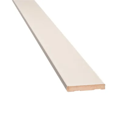 Купить Наличник МДФ ПЛОСКИЙ магнолия-ПВХ-Премиум (2200x70x8 мм) в интернет-магазине Akvilon.kz