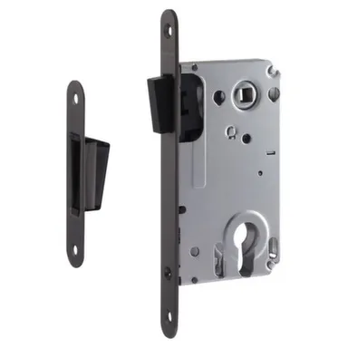 Купить Корпус замка магнитный 25М-85 (под цилиндр) Нора-М Графит в интернет-магазине Akvilon.kz