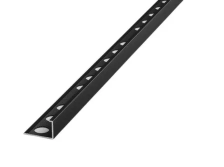 Купить Профиль для керамической плитки внешний, 12x2700 мм,черный, Лука в интернет-магазине Akvilon.kz