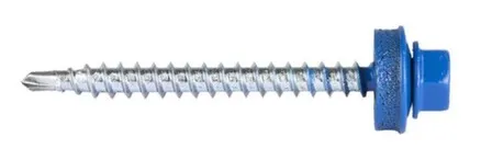 Купить Саморез кровельный 4,8x70 синий RAL 5005 в интернет-магазине Akvilon.kz