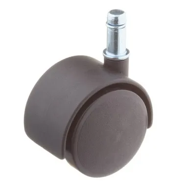 Купить Ролик двойной со штифтом d10, 50 мм, пластик, черный, 1 шт, Стройбат в интернет-магазине Akvilon.kz