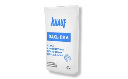 Купить Керамзит, сухая засыпка, 24 кг, 0,04 м3, Knauf в интернет-магазине Akvilon.kz