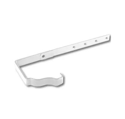 Купить Держатель желоба, 120x86мм, белый, Металл Профиль в интернет-магазине Akvilon.kz