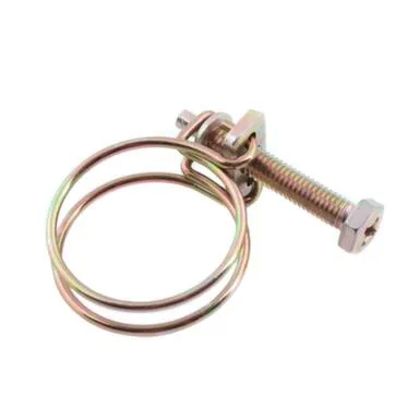 Купить Хомут проволочный 25-30 мм, цинк, 2 шт, Стройбат в интернет-магазине Akvilon.kz