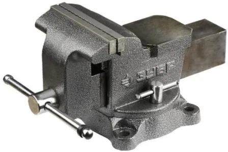 Купить Тиски слесарные, поворотные, 125 мм, ЗУБР в интернет-магазине Akvilon.kz