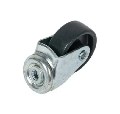 Купить Ролик одинарный под штифт 40 мм, пластик, серый, 1 шт, Стройбат в интернет-магазине Akvilon.kz