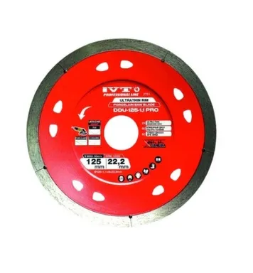 Купить Диск алмазный для УШМ 125 мм ультратонкий, 1,1, IVT в интернет-магазине Akvilon.kz