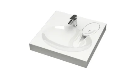 Купить Умывальник Смайл с кронштейнами, без сифона, Granit Marrbaxx в интернет-магазине Akvilon.kz