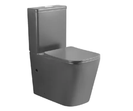 Купить Унитаз напольный Evolve, серый, Vilonty в интернет-магазине Akvilon.kz
