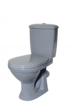 Купить Унитаз напольный СУПЕРКОМПАКТ Стандарт серый, Оскольская Керамика в интернет-магазине Akvilon.kz