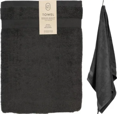 Купить Полотенце, хлопок, черный, 70x140 см, Koopman в интернет-магазине Akvilon.kz
