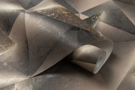 Купить Обои виниловые на флизелиновой основе Элемент, мотив, коричневый, 1,06x10 м, Артекс в интернет-магазине Akvilon.kz