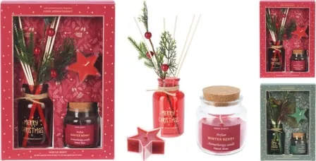 Купить Ароматизатор воздуха для помещений: диффузор 100 мл с палочками, декорация, чайная свеча, свеча залитая в банку с крышкой, в ассортименте, Koopman в интернет-магазине Akvilon.kz