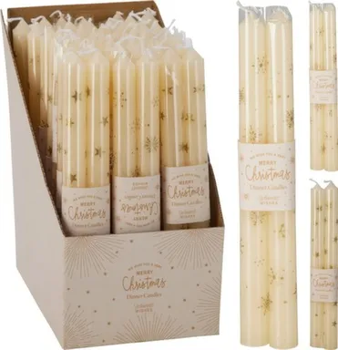 Купить Свеча, длина 25 см, набор 2 шт, в ассортименте, Koopman в интернет-магазине Akvilon.kz