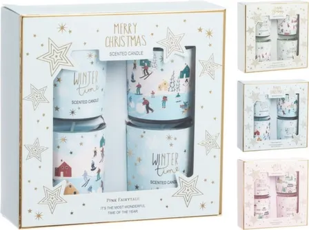 Купить Свеча залитая в стакан, 4,5x5,2 см, набор 4 шт, в ассортименте, Koopman в интернет-магазине Akvilon.kz