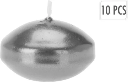 Купить Свеча плавающая, 4,5x4,5x2,8 см, набор 10 шт, Koopman в интернет-магазине Akvilon.kz