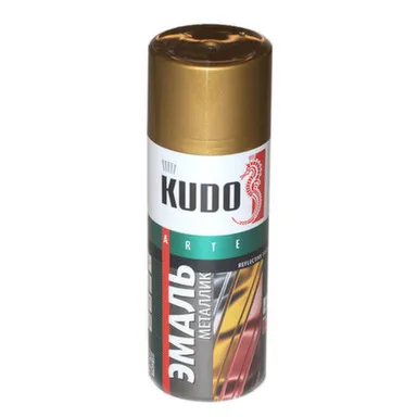 Купить Эмаль металлик универсальная 520 мл, KUDO Бронза в интернет-магазине Akvilon.kz