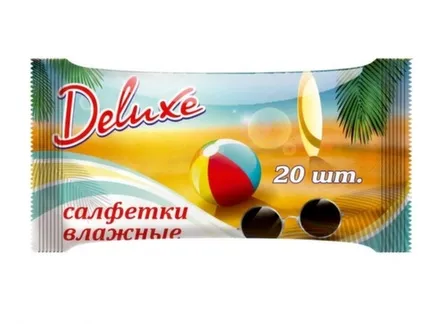 Купить Салфетки влажные Семейный отдых, 20 шт, Deluxe в интернет-магазине Akvilon.kz Купить Салфетки влажные Семейный отдых, 20 шт, Deluxe в интернет-магазине Akvilon.kz