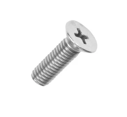 Купить Винт пот. DIN 965 М5x16 (белый цинк 15 шт), Стройбат в интернет-магазине Akvilon.kz