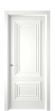Купить Дверь межкомнатная Прима Багет Эмаль белая 600 INTERNEDOORS в интернет-магазине Akvilon.kz
