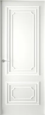 Купить Дверь межкомнатная Прима 3 Багет Эмаль белая 900 INTERNEDOORS в интернет-магазине Akvilon.kz