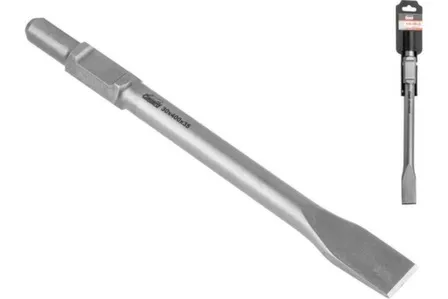 Зубило HEX 30 плоское для отбойного молотка 400 мм, GEPARD в интернет-магазине Akvilon.kz