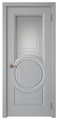 Купить Дверь межкомнатная Скин-5 остекленное Роял вуд серый 700 МАРКЕЕВ ДВЕРИ в интернет-магазине Akvilon.kz