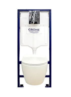 Купить Комплект GROHE Инсталляция 38772001 с подвесным унитазом VILONTY Elegante в интернет-магазине Akvilon.kz Купить Комплект GROHE Инсталляция 38772001 с подвесным унитазом VILONTY Elegante в интернет-магазине Akvilon.kz