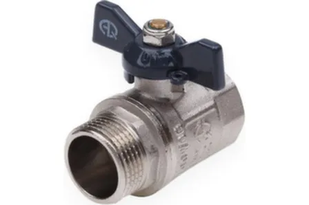 Купить Кран шаровой 1/2" ВР-НР рукоят баб Aqualink в интернет-магазине Akvilon.kz