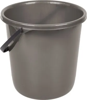 Купить Ведро Rock'n'Roll, 12 л, антрацит, Spin&Clean в интернет-магазине Akvilon.kz