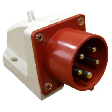 Купить Вилка стационарная, угловая 3Р+РЕ+N, 3 фазы, IEK в интернет-магазине Akvilon.kz