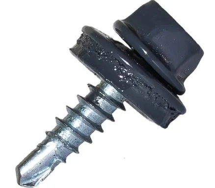 Купить Саморез кровельный 4,8x19 мм сверло 5 мм №1, Цинк, RAL 7024, Hardwex в интернет-магазине Akvilon.kz Купить Саморез кровельный 4,8x19 мм сверло 5 мм №1, Цинк, RAL 7024, Hardwex в интернет-магазине Akvilon.kz