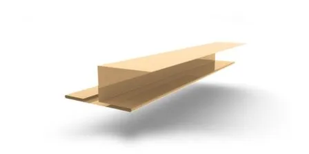 Купить Планка стыковочная универсальная 50x18x2000 мм светлая слоновая кость в интернет-магазине Akvilon.kz