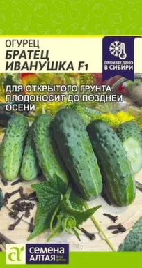 Купить Огурец Братец Иванушка, Семена Алтая в интернет-магазине Akvilon.kz