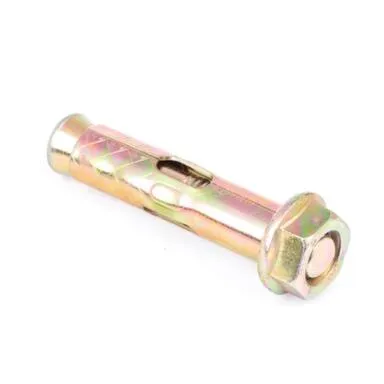 Купить Анкерный болт с гайкой 10x40 мм, желтый цинк, 4 шт, Стройбат в интернет-магазине Akvilon.kz