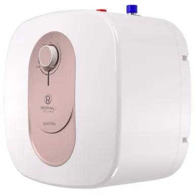 Купить Водонагреватель накопительный Quattro, под раковиной, эмаль, 15 л, Royal Clima в интернет-магазине Akvilon.kz