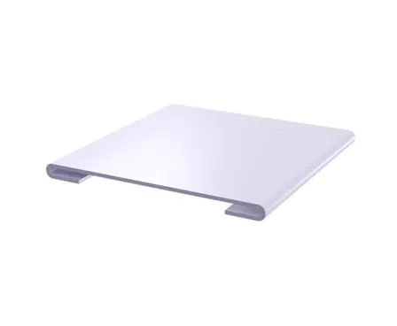 Купить Планка стыковочная простая 60x2000 мм белая в интернет-магазине Akvilon.kz