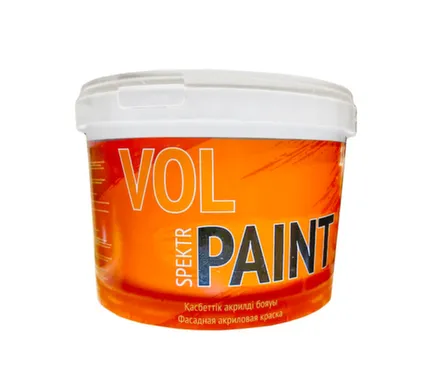 Купить Водоэмульсия Spectr VOLPAINT фасадная 5 кг в интернет-магазине Akvilon.kz