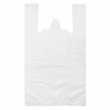 Купить Пакет-майка белая 50 шт, Deluxe в интернет-магазине Akvilon.kz Купить Пакет-майка белая 50 шт, Deluxe в интернет-магазине Akvilon.kz