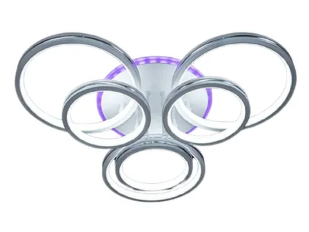 Купить Люстра светодиодная Галактика 100 Вт ф580x140 RGB в интернет-магазине Akvilon.kz