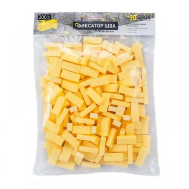 Купить Фиксатор для шва 8 мм 200 шт, PROFI LEVEL MASTER в интернет-магазине Akvilon.kz