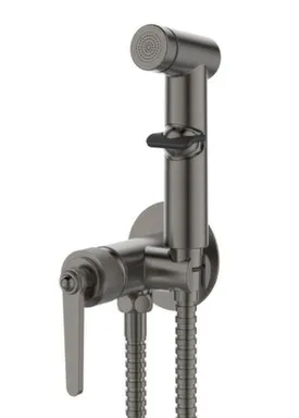 Купить Смеситель с гигиеническим душем Bangkok Gun metal в интернет-магазине Akvilon.kz