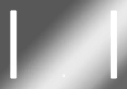 Купить Зеркало Good Light 2 с подсветкой Sansa 100 см, ДОМИНО в интернет-магазине Akvilon.kz