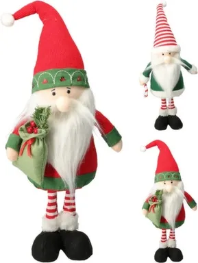 Купить Декорация Санта, 19x12x58 см, в ассортименте, Koopman в интернет-магазине Akvilon.kz