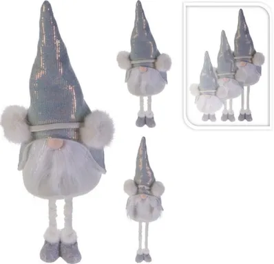 Купить Декорация Гном с телескопическими ногами, 29x19x93 см, в ассортименте, Koopman в интернет-магазине Akvilon.kz