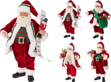 Купить Декорация Санта, 16x9x28 см, в ассортименте, Koopman в интернет-магазине Akvilon.kz