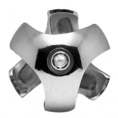 Купить Держатель краб для 3-х труб хром (1 шт), Tech-KREP в интернет-магазине Akvilon.kz