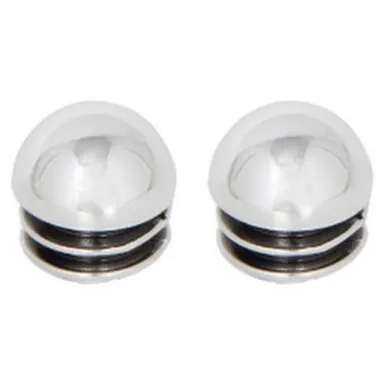 Купить Заглушка сферическая 25мм хром (2 шт), Tech-KREP в интернет-магазине Akvilon.kz